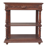 Renaissance style oak console