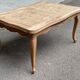 Renovated Louis XV extendable dining table walnut 265cm
