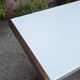 Console in White Lacquer with Cylindrical Plastic Legs by Tresoldi Salvati, 1980s
