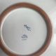 Large plate with the blue bird by Yvon Roy manufacture.
