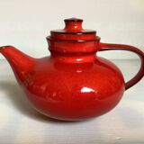 Jasba Germany red teapot
