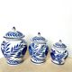 Covered pots porcelain sweet jars