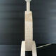 Vintage travertine lamp 1970