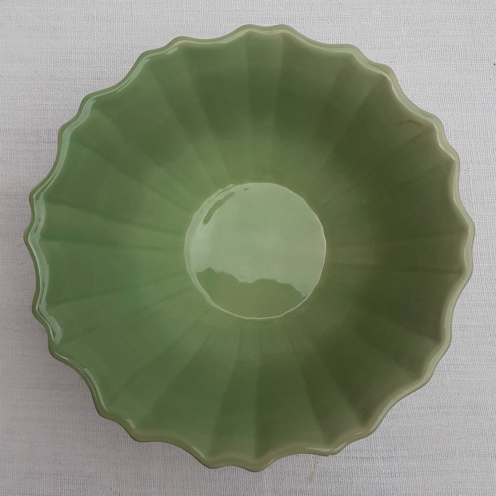 Salad in earthenware