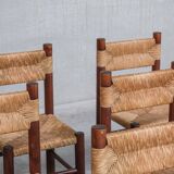 Set of six dining chairs