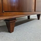 Art Deco style rosewood and sycamore sideboard circa 1950