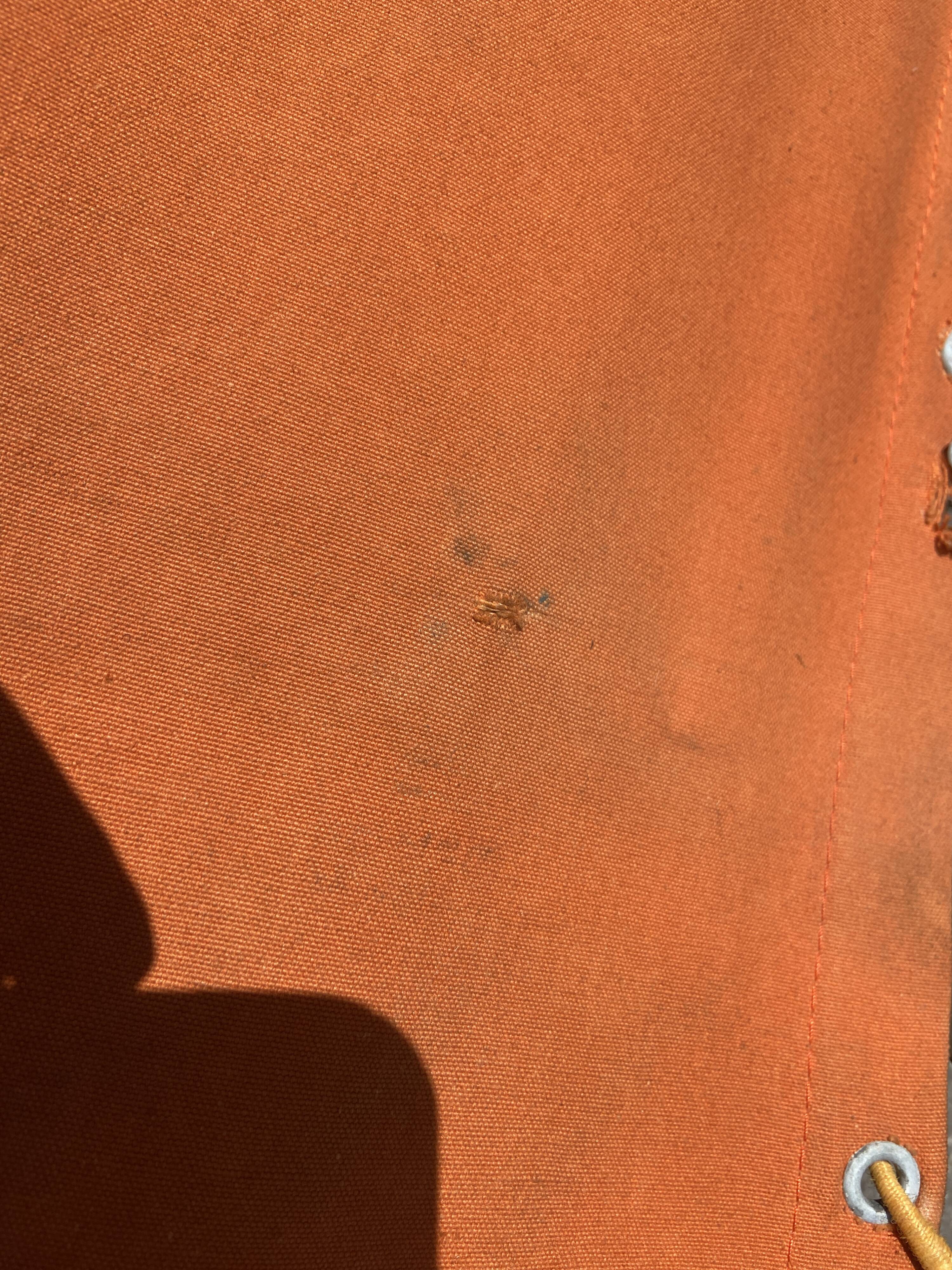 Vintage sunbathing deckchair 70S