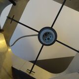 Chandelier suspension blades aluminum design year 70