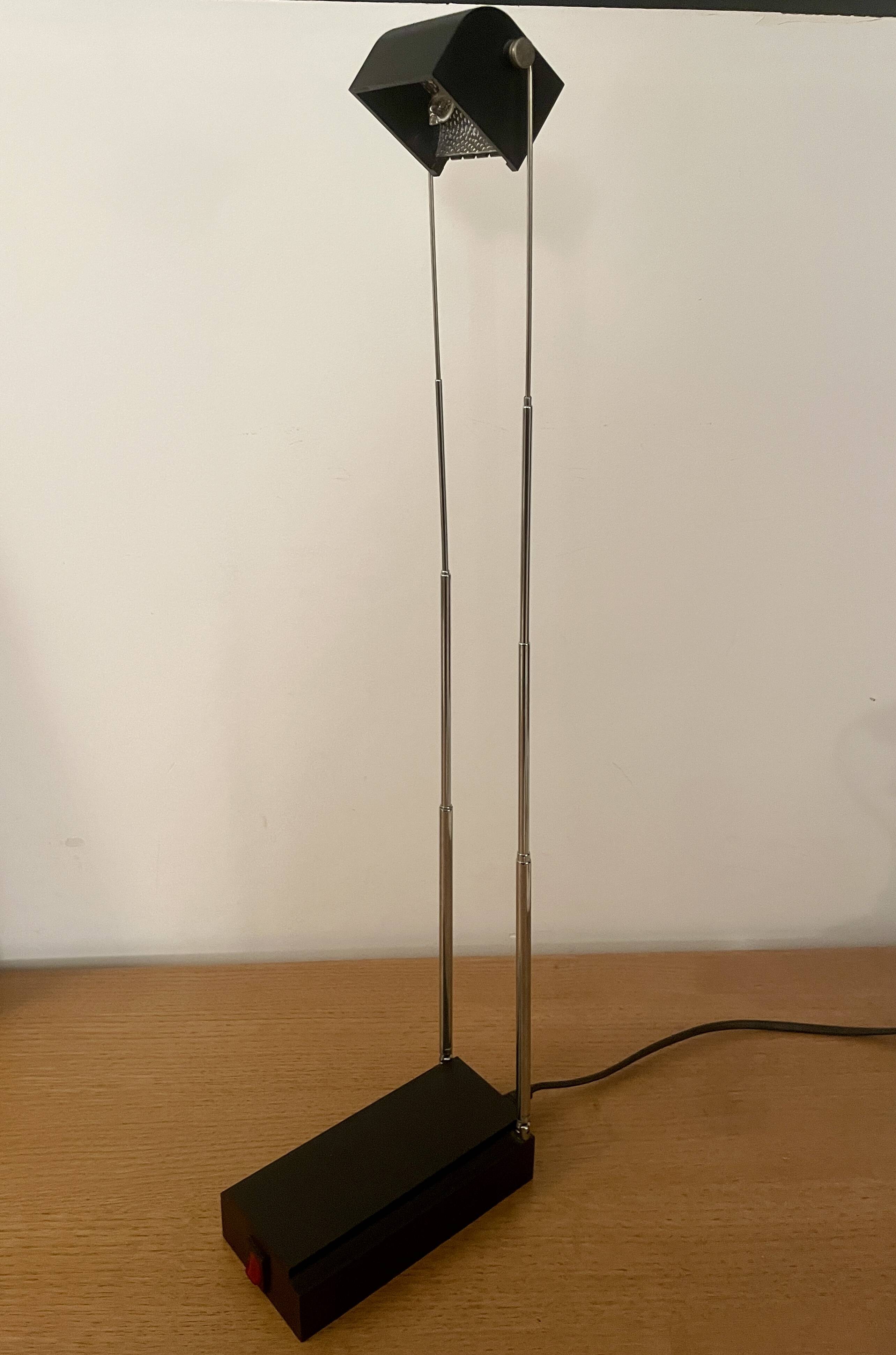 Betec vintage 80s telescopic and compact lamp