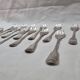12 Cailar Bayard oyster forks, Coquille model