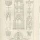 Old engraving architecture columns