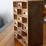 Small loom cabinet with drawer