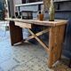 Console made of pine