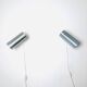 Cylindrical C-1582 Metallic Wall Lamps By Raak Amsterdam, The Netherlands 1960S