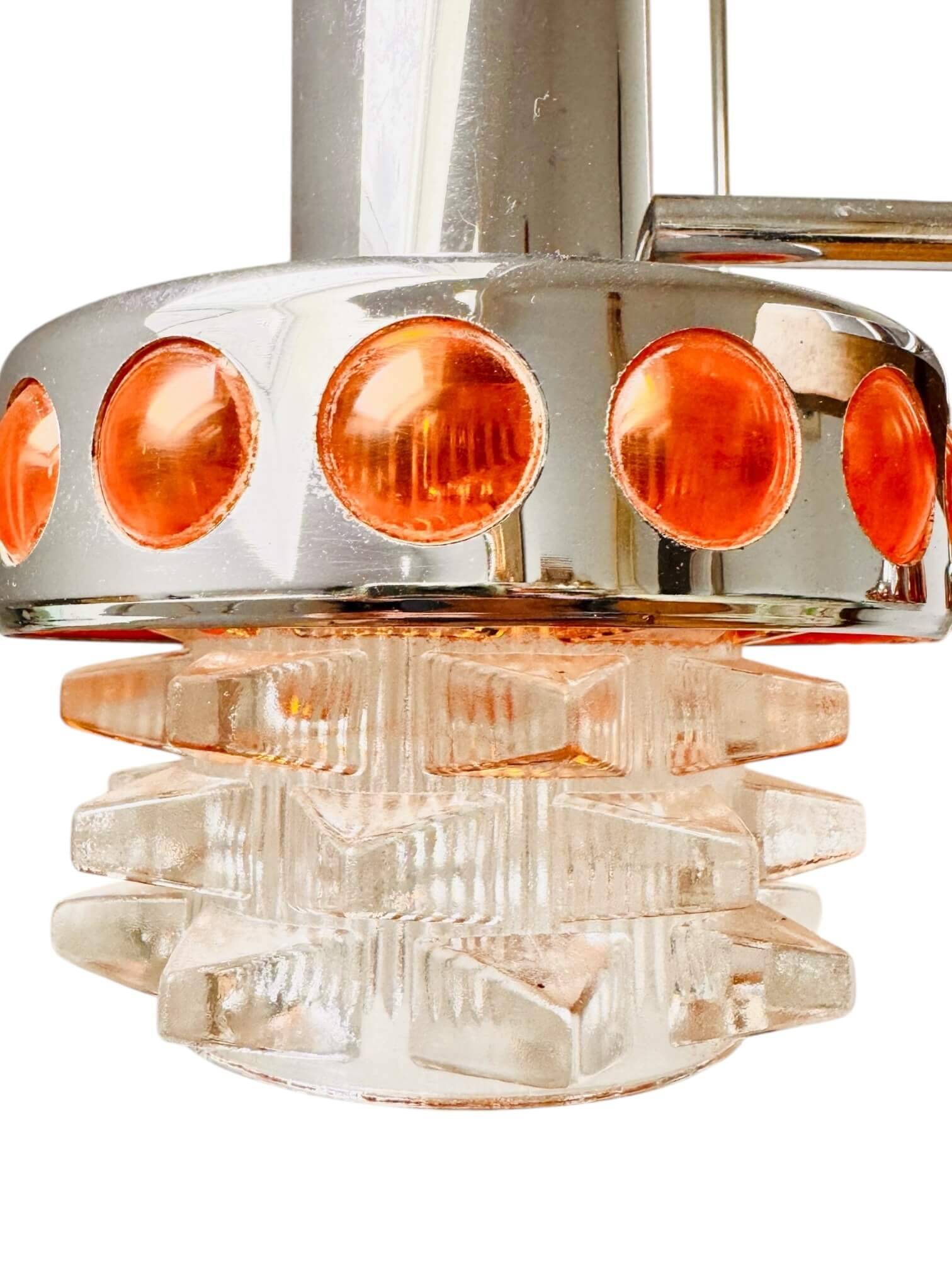 Raak vintage 6-light chandelier