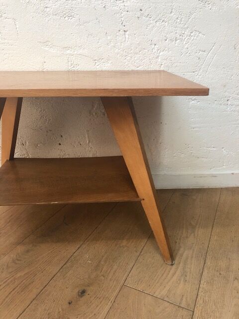 Vintage wooden coffee table