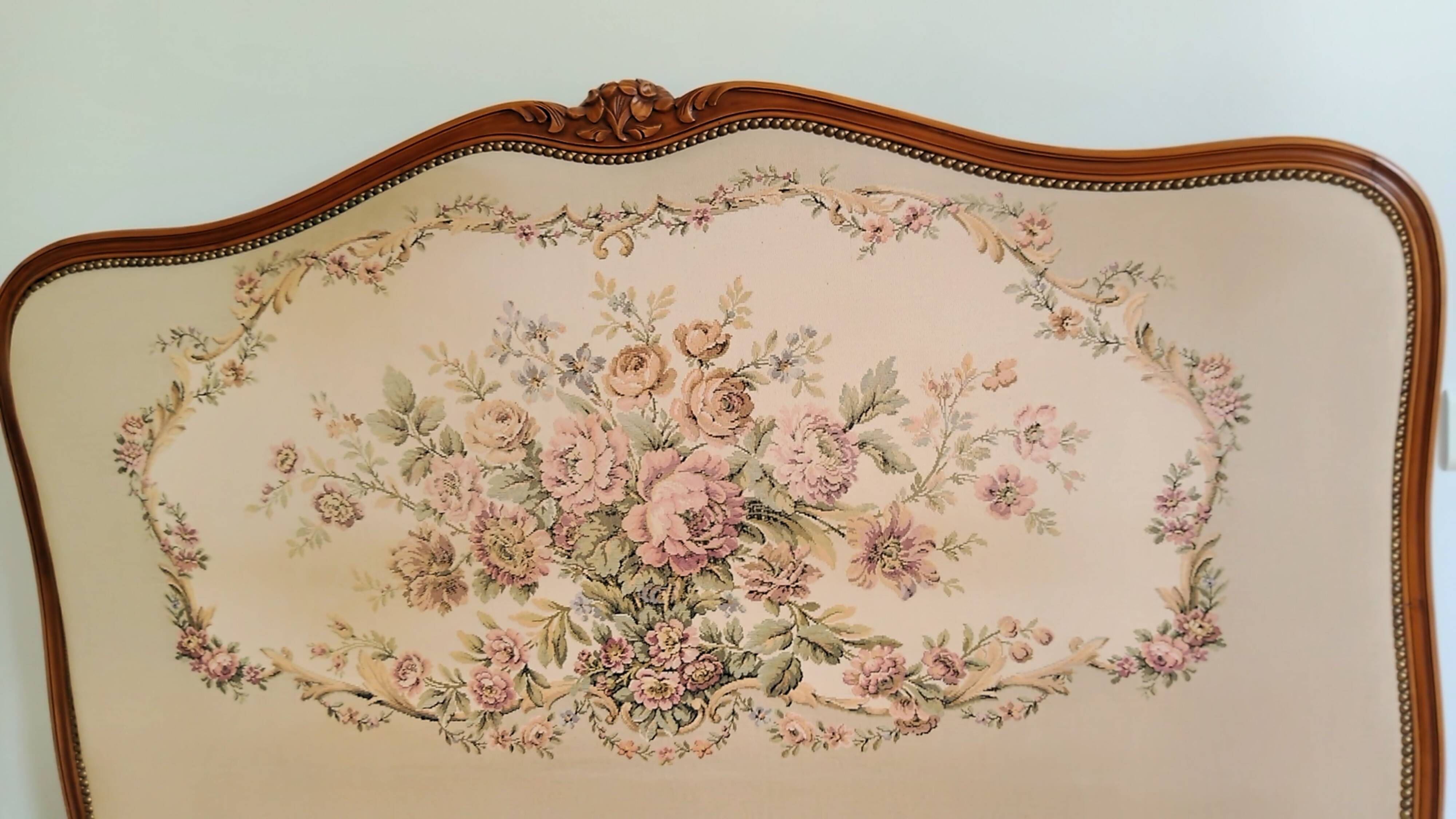 Lit corbeille style Louis XV