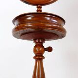 Mahogany Psyche barber mirror - Turned Wood 19th century