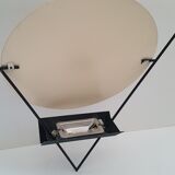 Chandelier design halogen metal Lucien Gau