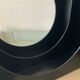 Pair of vintage 1970s vinyl record racks