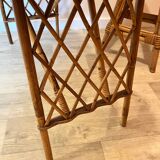 Rattan tiki bar