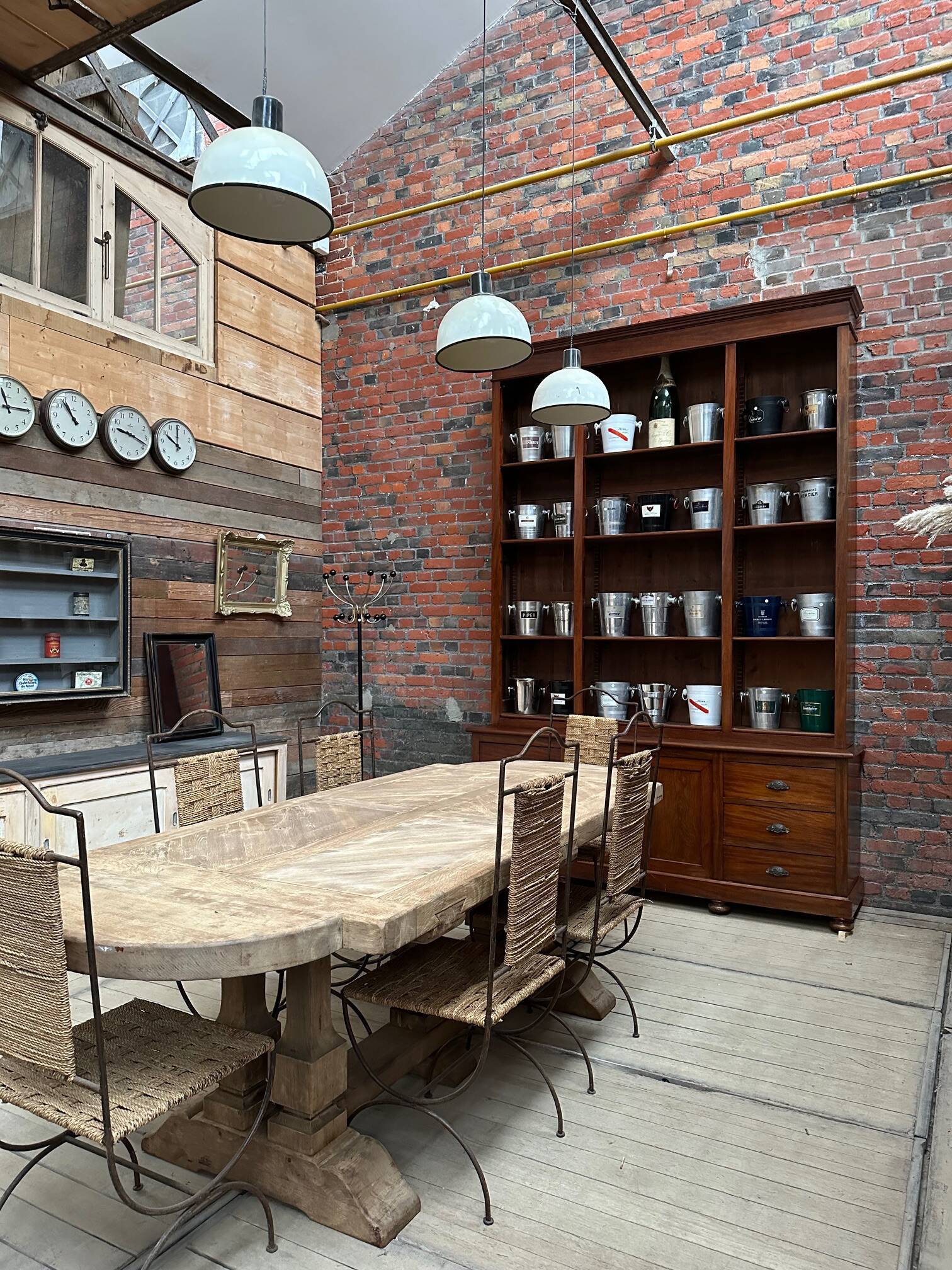 Huge Pharmacy Cabinet from the End of the 19th Century