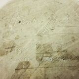 Henri Laurent's earthenware plate