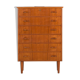 Commode en teck danois dans le style de Johannes Sorth, années 1960.