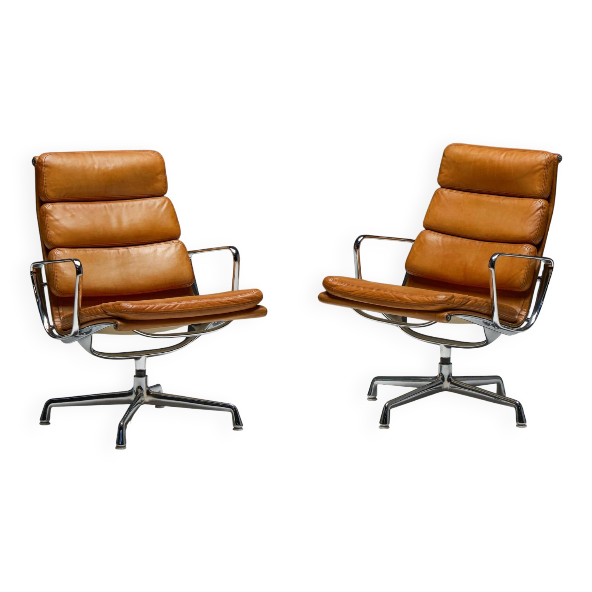 Chaise Soft Pad EA216 par Charles et Ray Eames, États-Unis, 1969