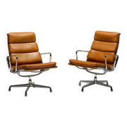 Chaise Soft Pad EA216 par Charles et Ray Eames, États-Unis, 1969