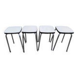 Set of four stools with Formica top