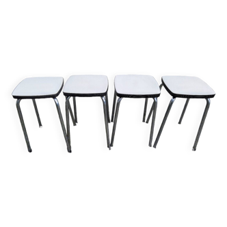 Set of four stools with Formica top