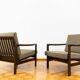 Mid Century Armchairs By Zenon Bączyk, 1960's, Set Of 2