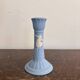 Wedgwood Blue and White Jasperware Vintage Candle Holder English Ceramics