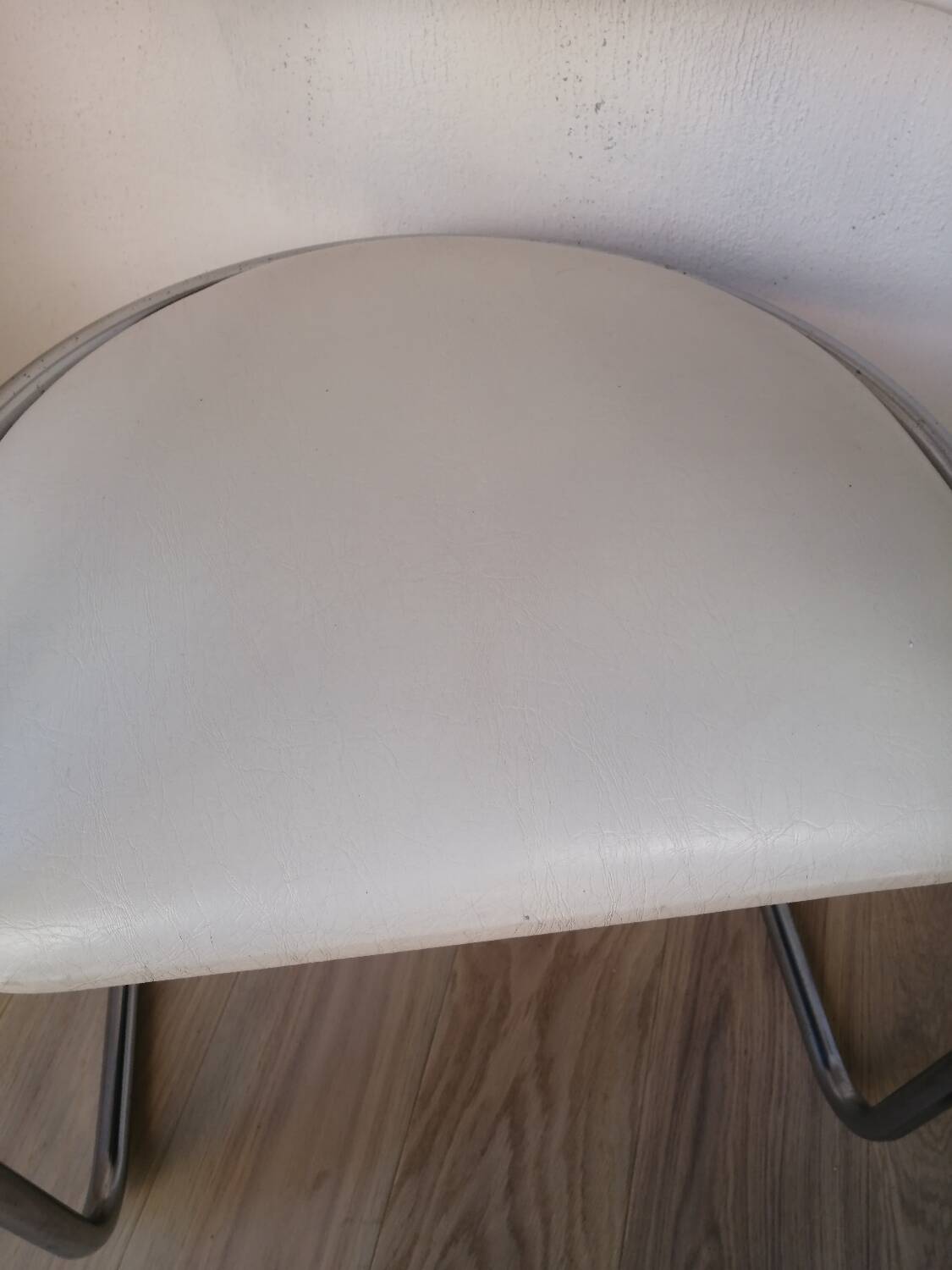 Pair of vintage canteliver armchairs from Zug, Victoria, Switzerland.