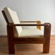 Fauteuil en pin massif
