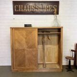 Vintage wardrobe sliding oaks