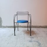 6 chaises collection "Lune d'Argent", Pascal Mourgue, design 1985