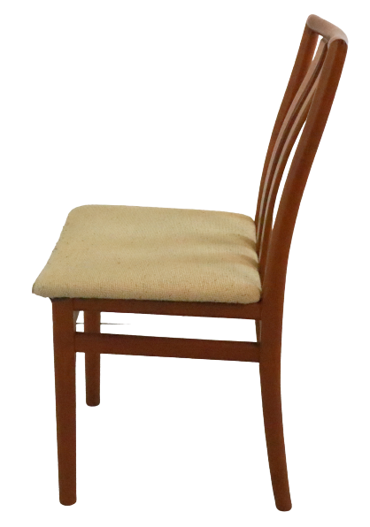 Set of 4 Danish design chairs 'Tuse'