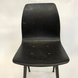 Vintage school Friso Kramer with Chair flesh compass work table