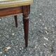 Table basse ancienne style louis xvi avec plateau marbre