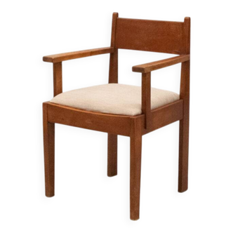 Chaise d'école Art déco néerlandaise de La Haye