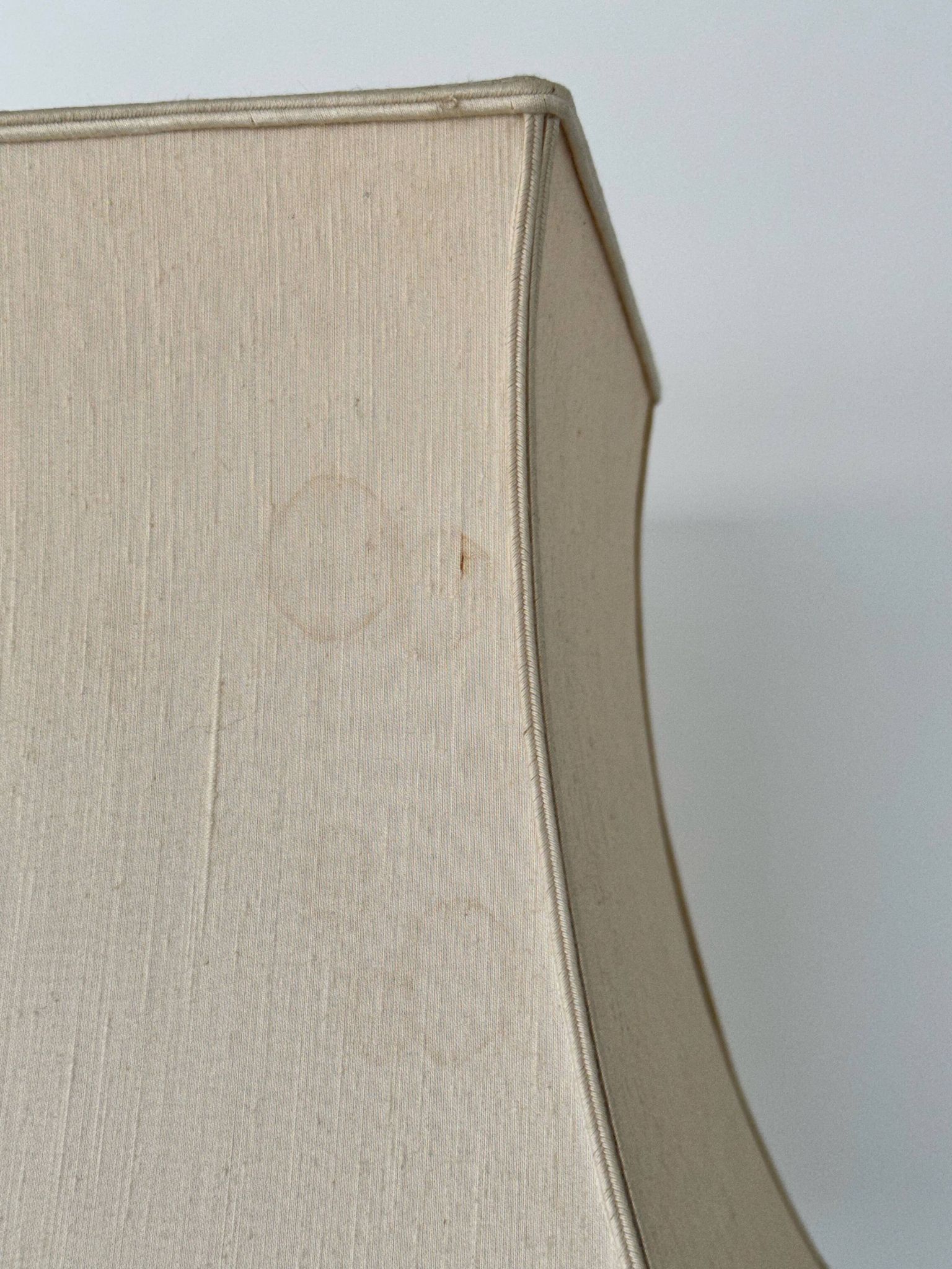 Large designer lamp to table of the 70s