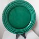 Plat vert céramique Vallauris