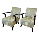 Art Deco Armchairs, Prague, 1950s, Set of 2