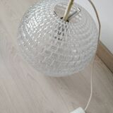 Superb vintage diamond ceiling light for Erco