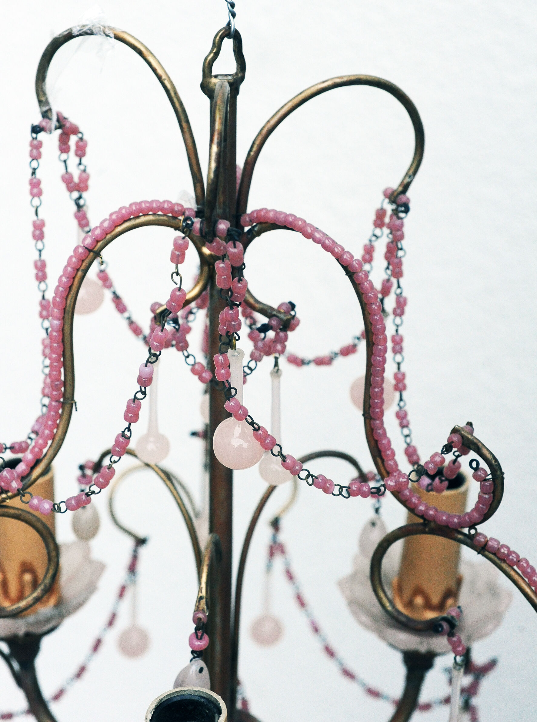 Lustre opaline rose