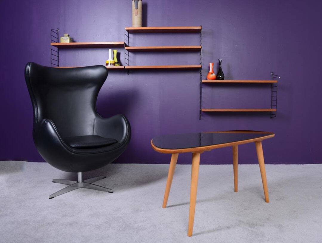 Free-form coffee table, dating from the 1960s