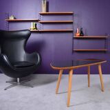 Free-form coffee table, dating from the 1960s