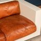 20thc two-seater saratoga sofa by lella and massimo vignelli for poltronova